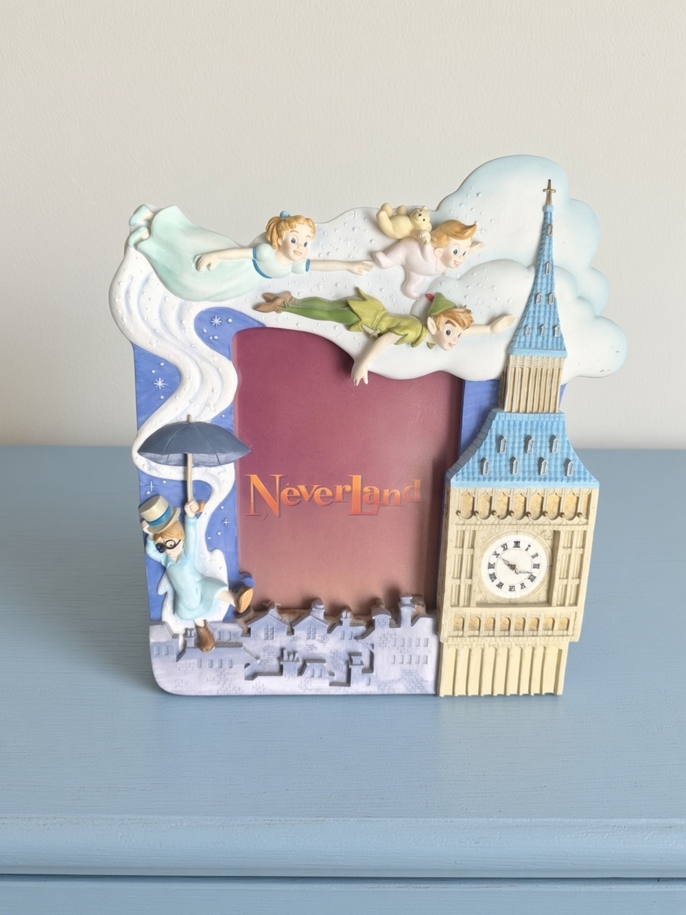 Peter Pan Neverland Musical Picture Frame Follow Your Dreams Disney Works 3DRead